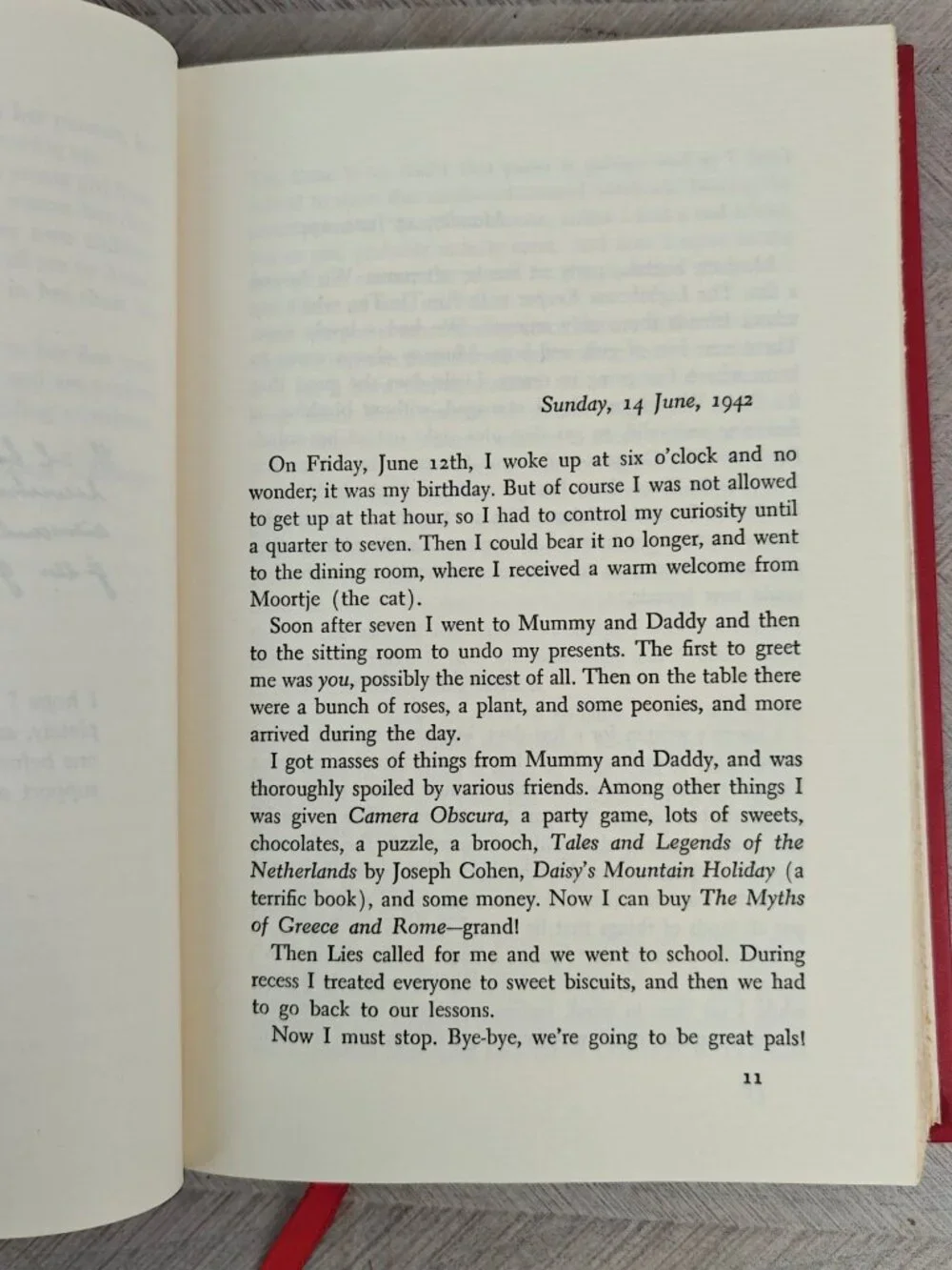 Anne Frank: The Diary Of A Young Girl Hardcover International Collectors Library